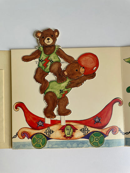 The Moving-Action Teddies Circus Train