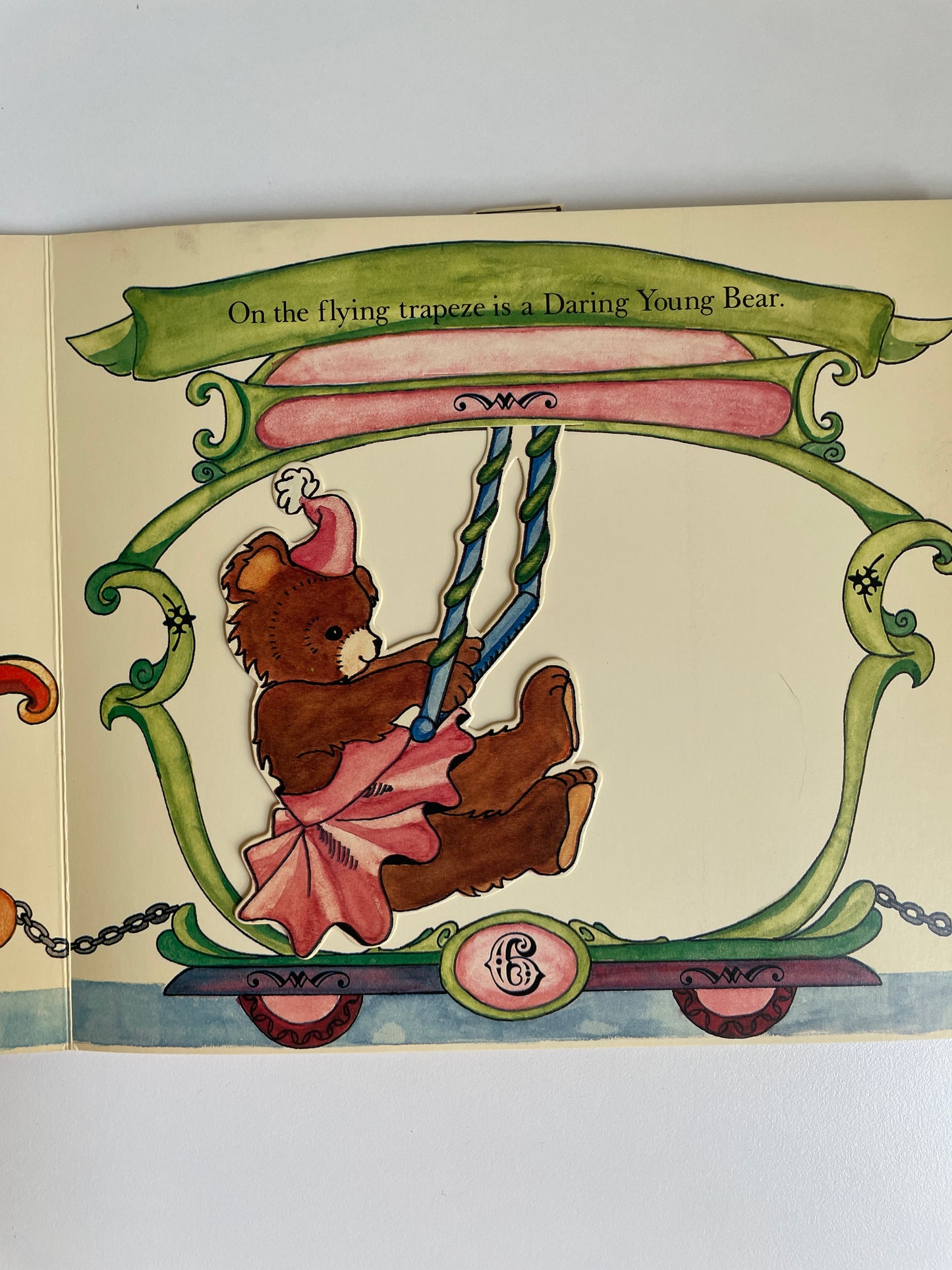The Moving-Action Teddies Circus Train