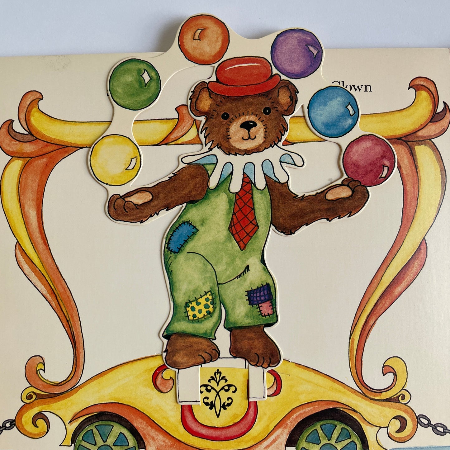 The Moving-Action Teddies Circus Train