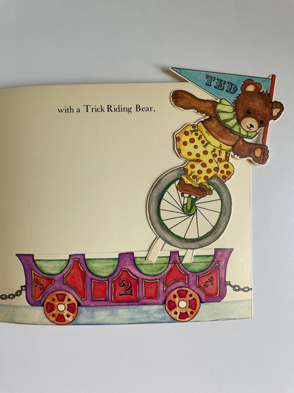 The Moving-Action Teddies Circus Train