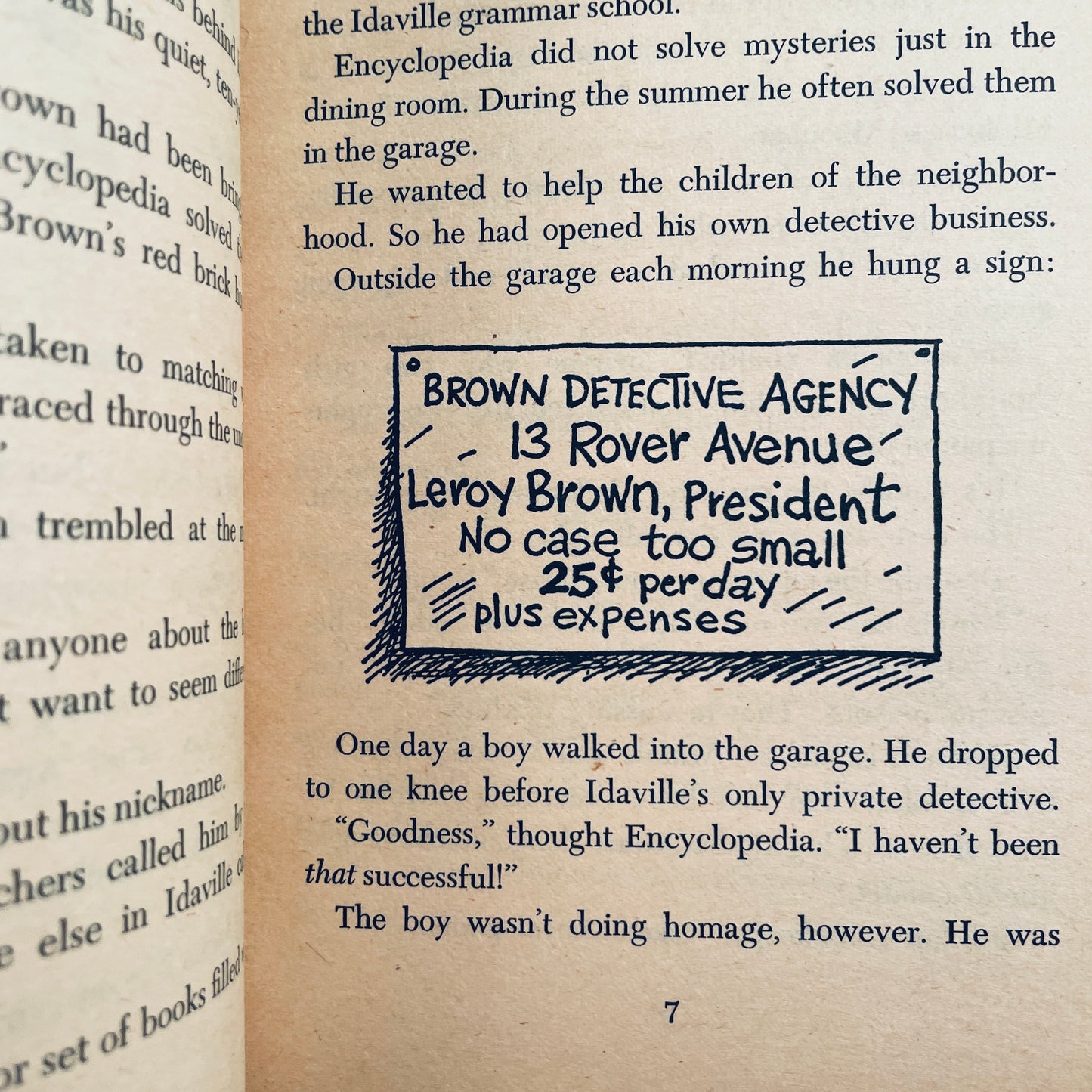 Encyclopedia Brown Gets His Man
