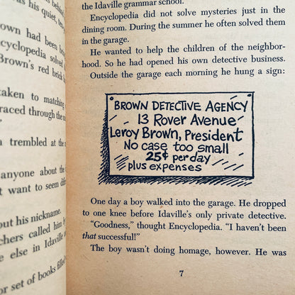 Encyclopedia Brown Gets His Man
