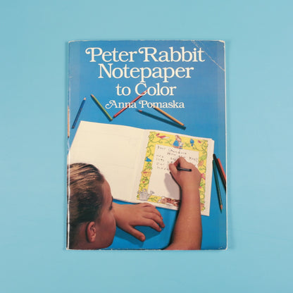 Peter Rabbit Notepaper to Color
