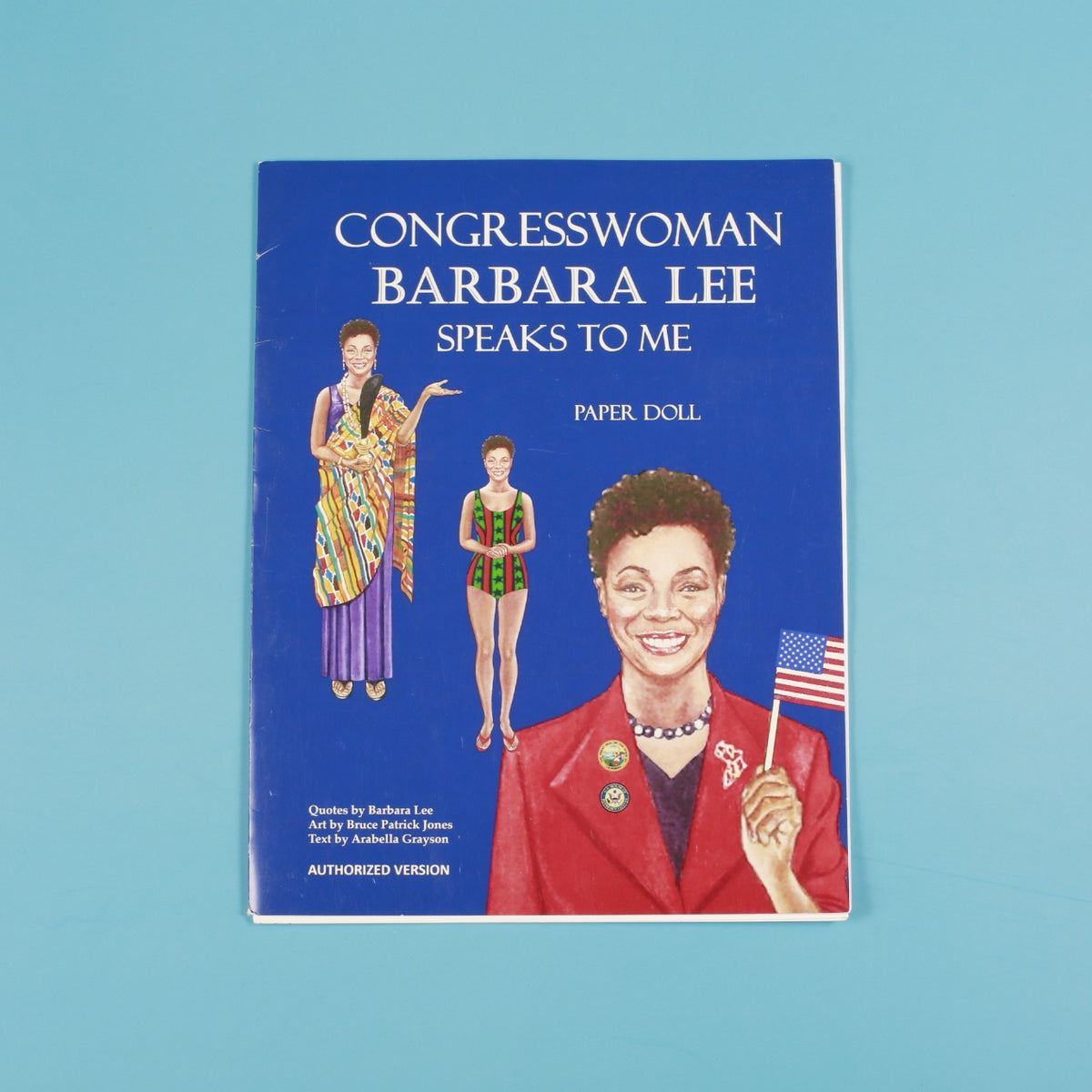 Congresswoman Barbara Lee Speaks to Me Paper Dolls