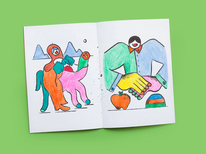 Artist Coloring Book: Mantraste