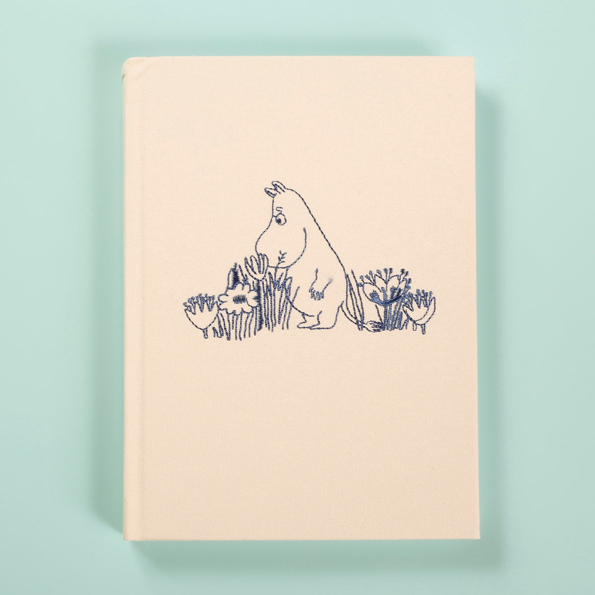 Moomin® - Moomintroll Garden Embroidered Journal