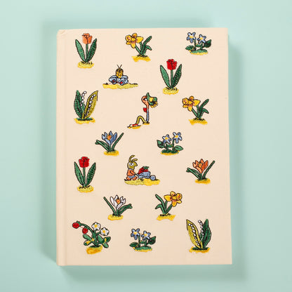 Richard Scarry® - Lowly Floral Embroidered Journal