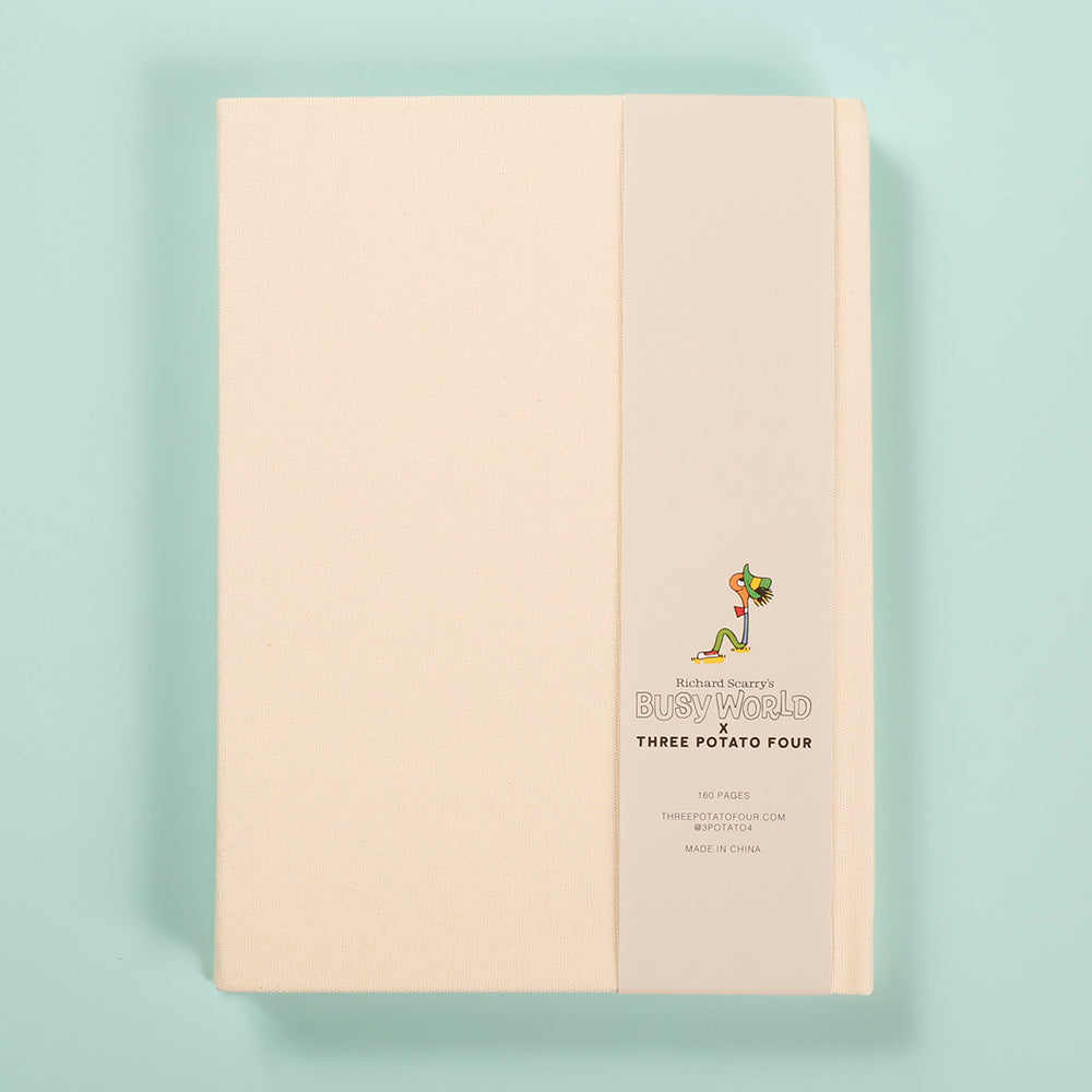 Richard Scarry® - Lowly Floral Embroidered Journal