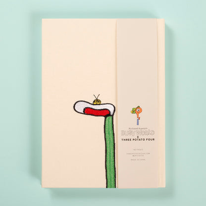Richard Scarry® - Lowly Worm Embroidered Journal