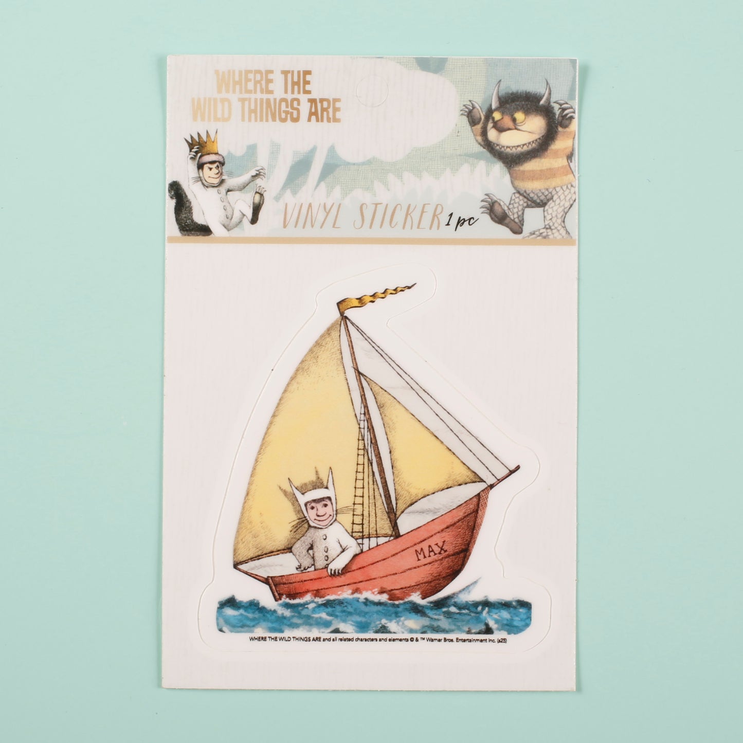Max Sailboat Sticker