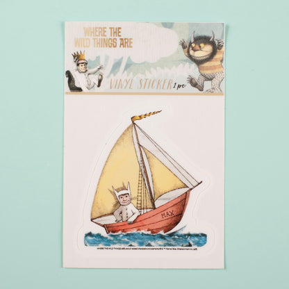 Max Sailboat Sticker