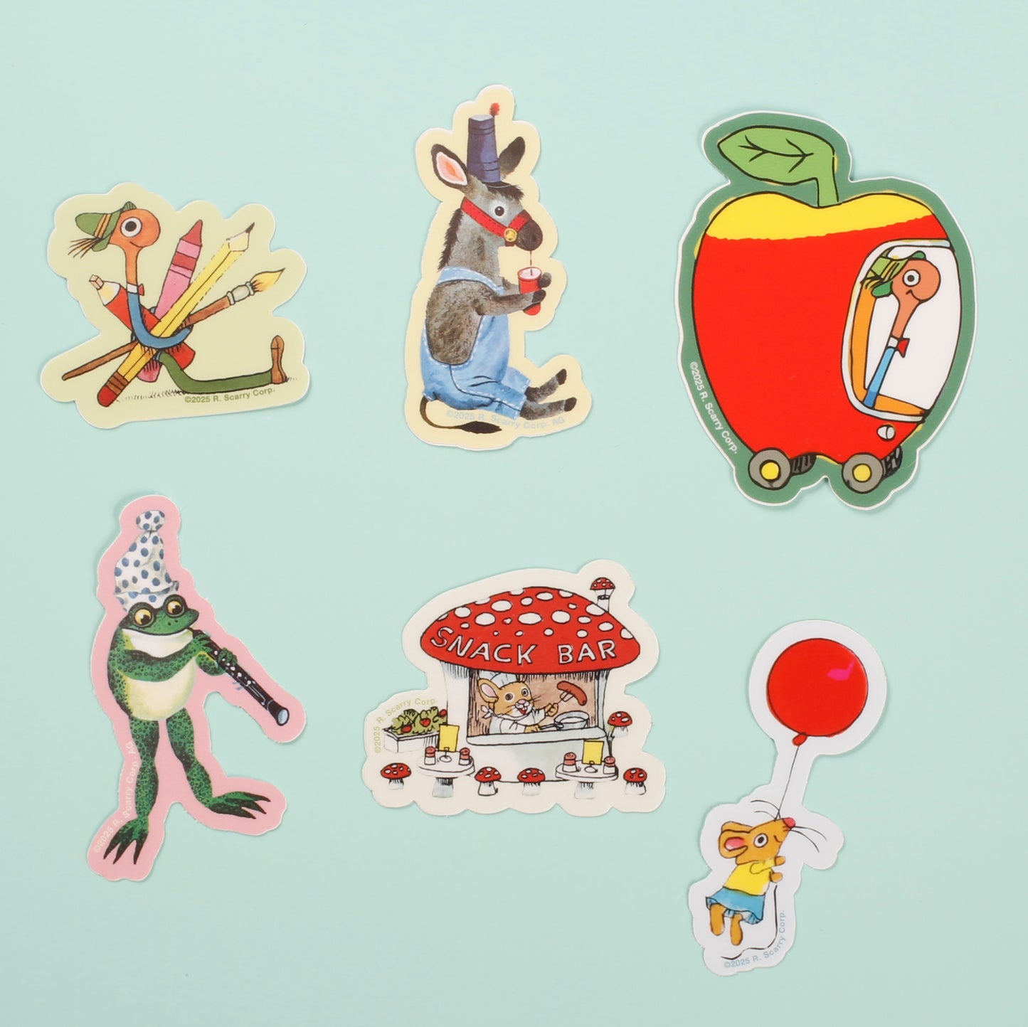 Richard Scarry® Character Stickers