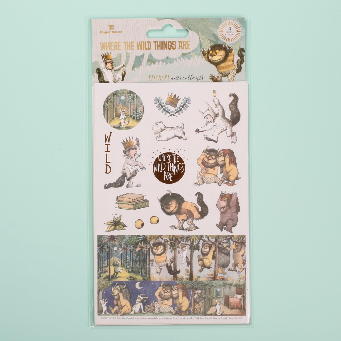 Where the Wild Things Are Sticker Pack