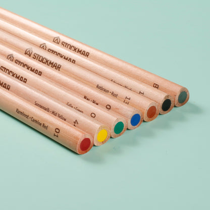 Stockmar Colored Pencils Triangular – 6 Colors + 1 Graphite