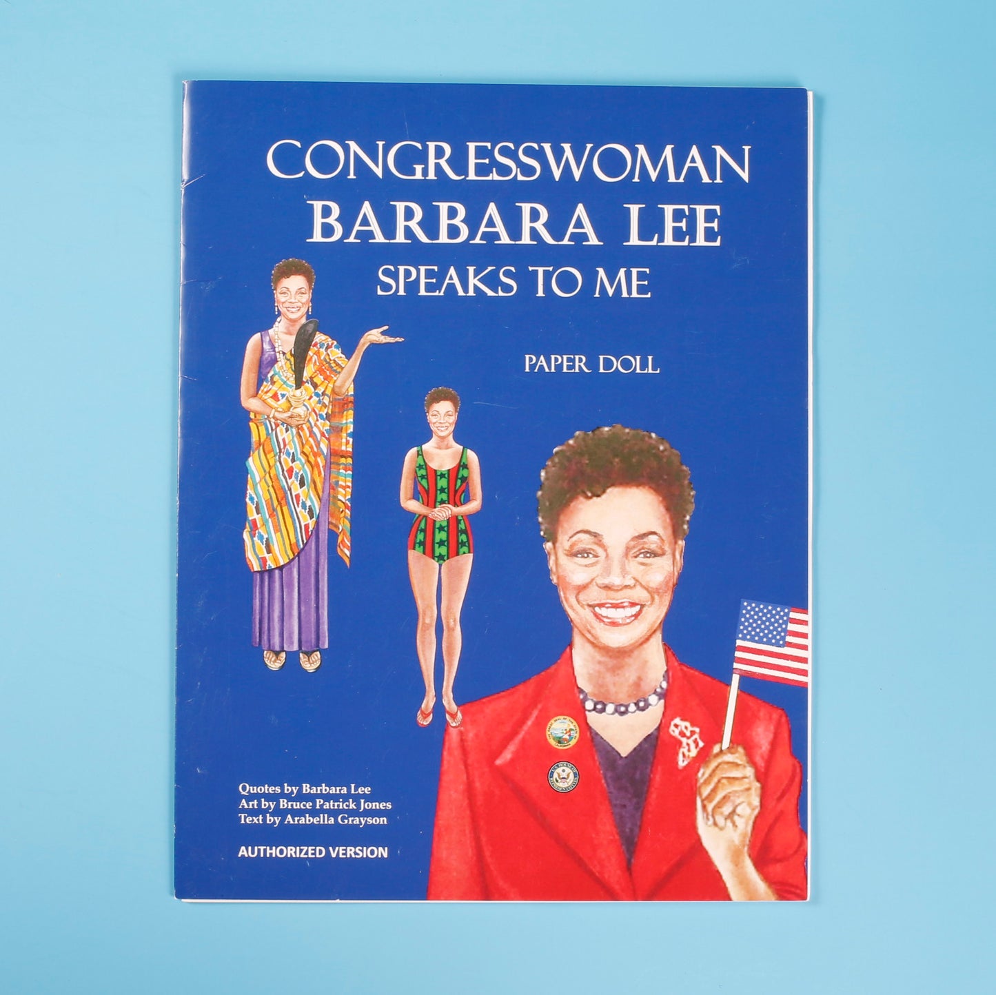 Congresswoman Barbara Lee Speaks to Me Paper Dolls