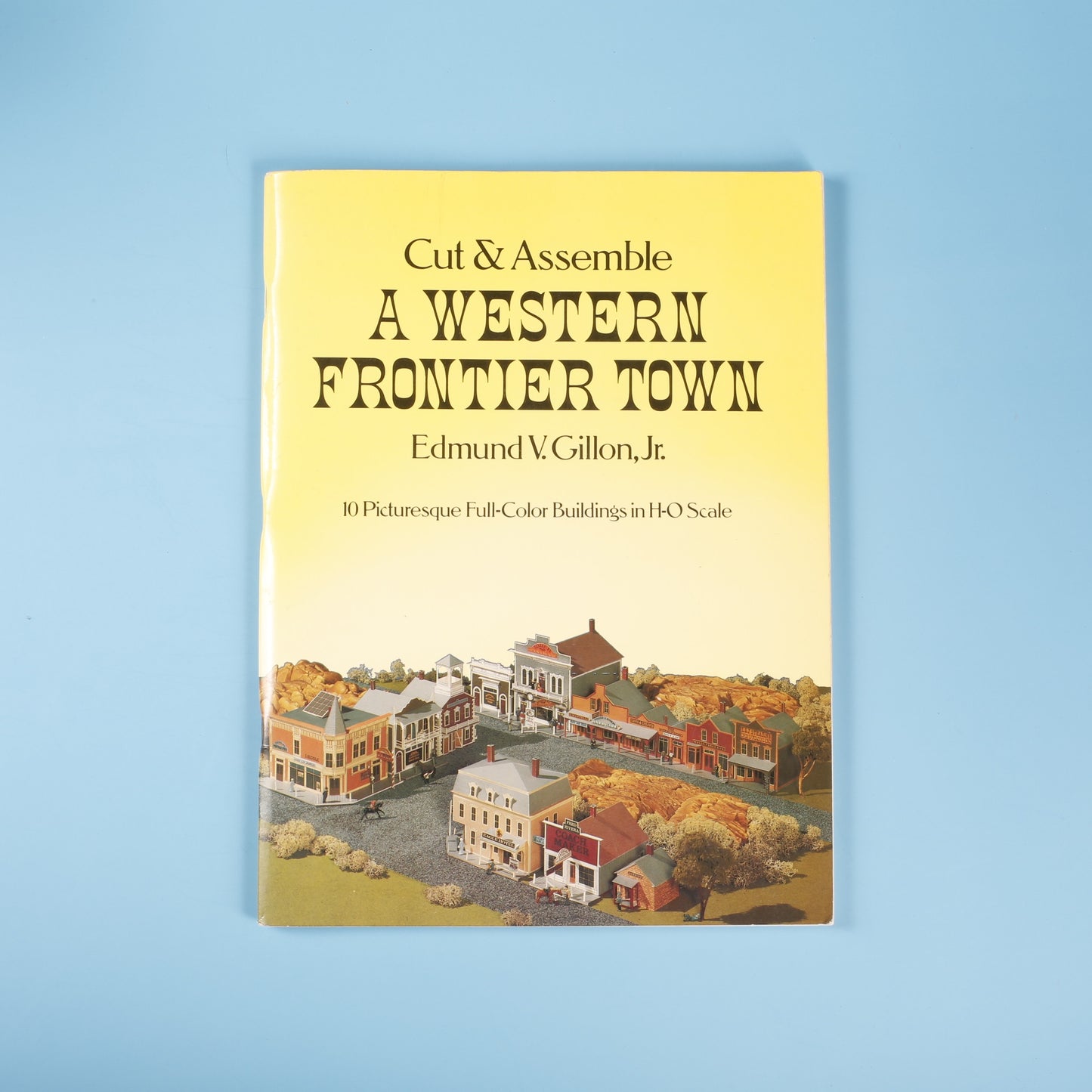 Cut and Assemble a Western Frontier Town