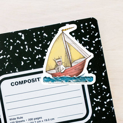 Max Sailboat Sticker