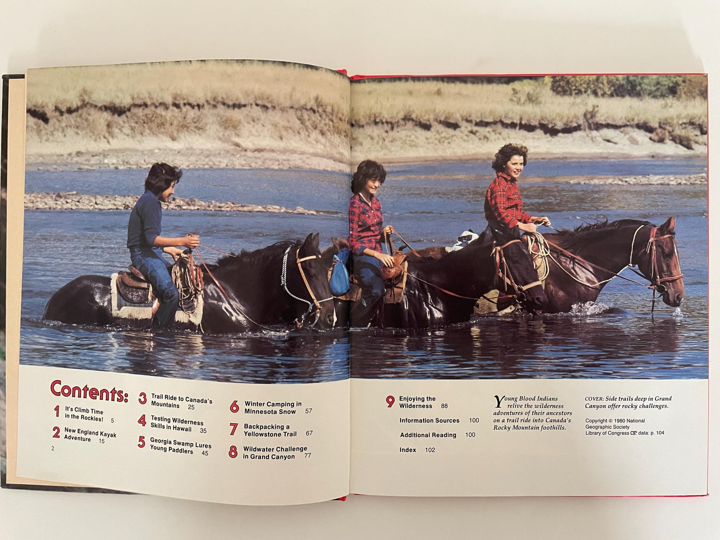 Wilderness Challenge: National Geographic Society Books for World Explorers, 1980