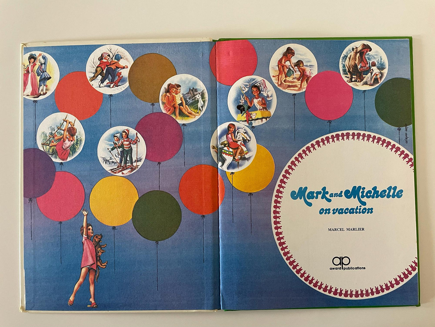 Mark and Michelle on Vacation by Marcel Marlier