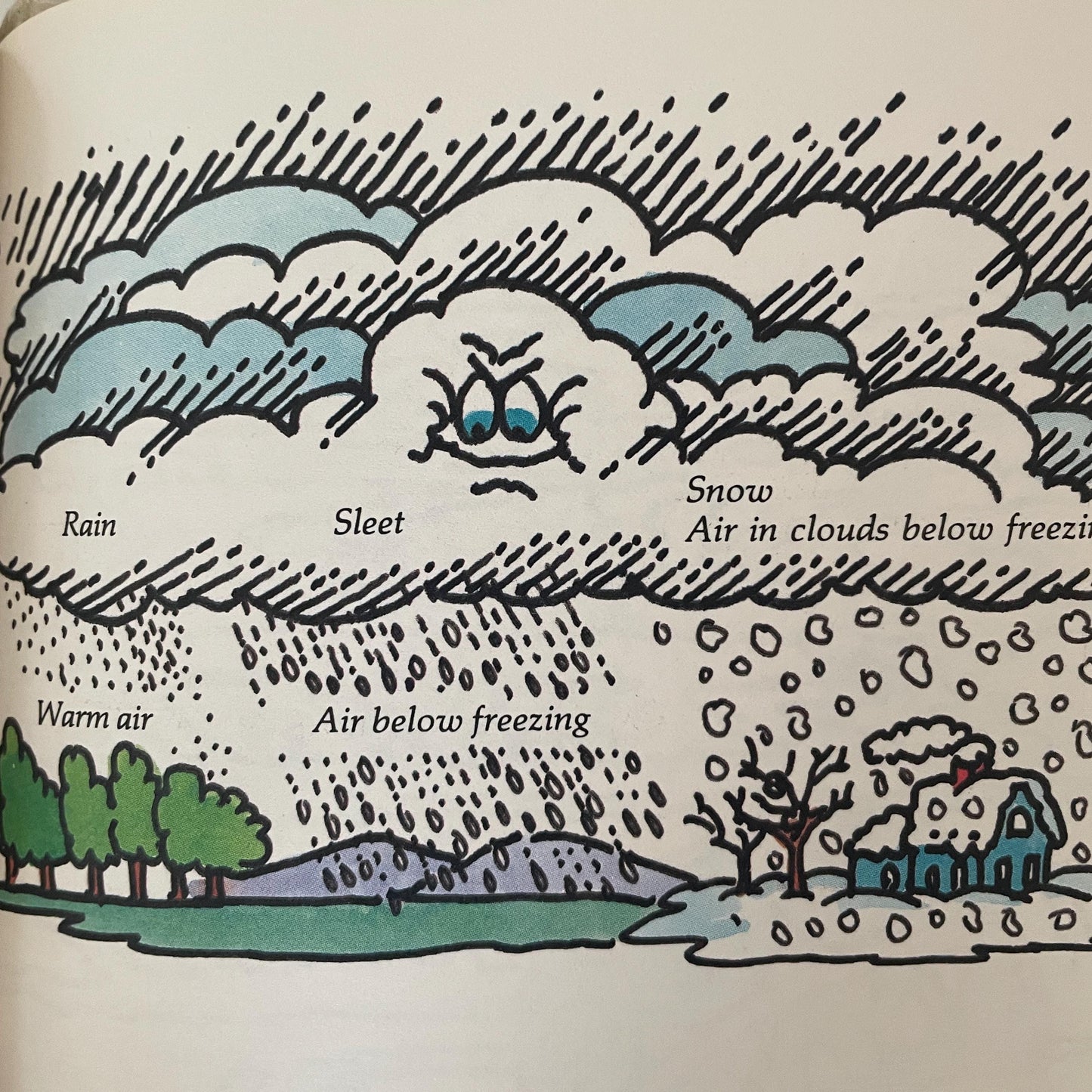 Weather by Louis Sabin, illustrated by Joseph Veno