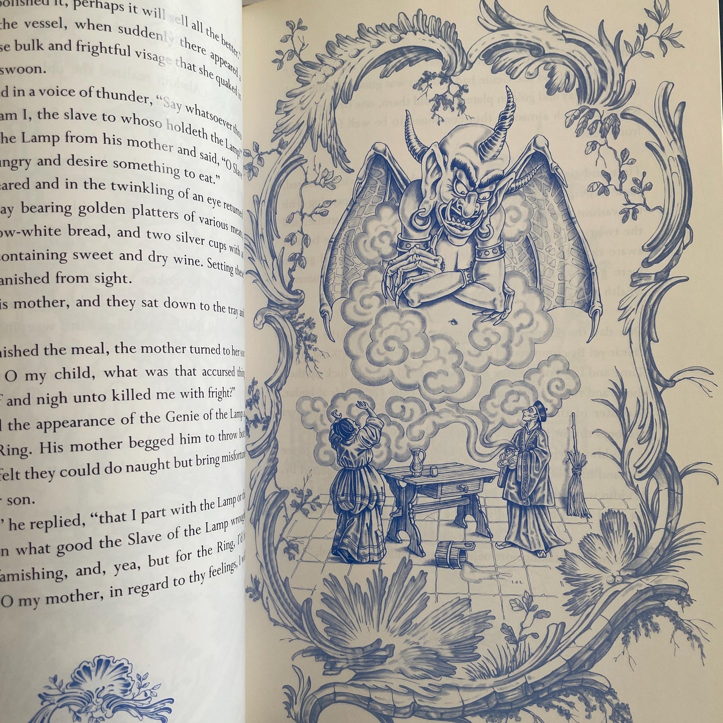 Aladdin and His Wonderful Lamp adapted and illustrated by Leonard Lubin