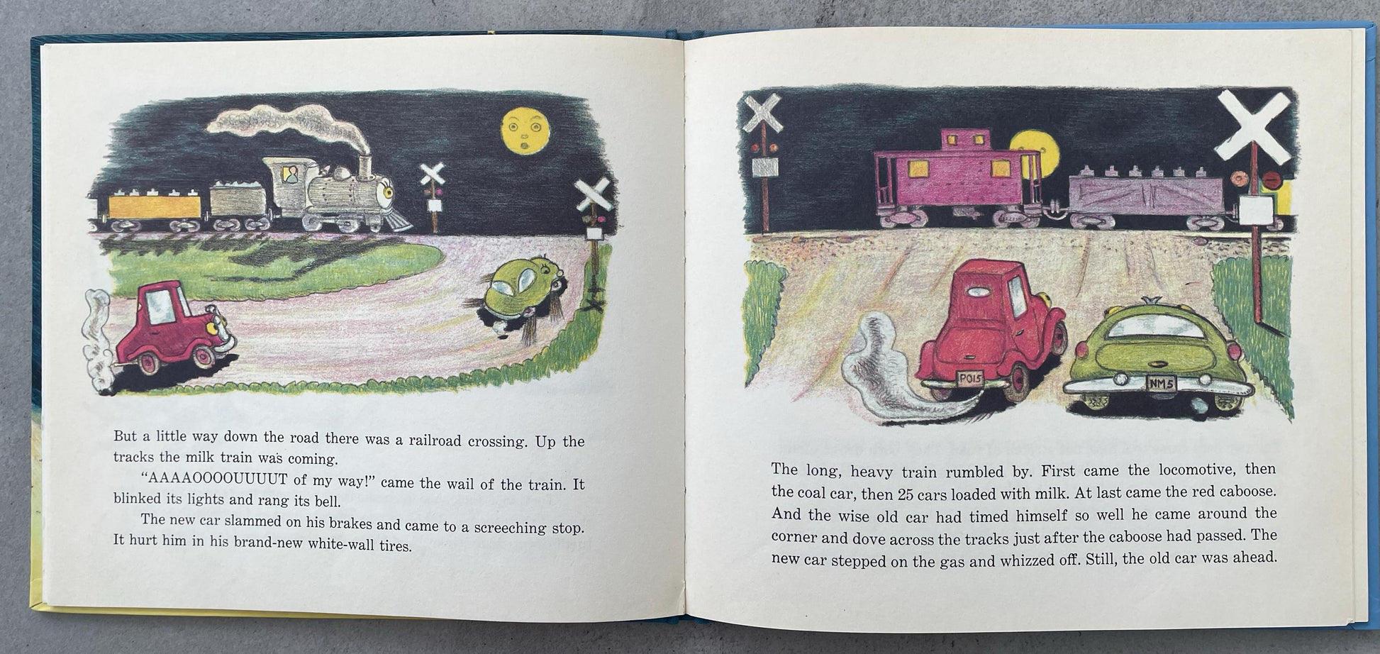 The Two Cars by Ingri & Edgar Parin d'Aulaire