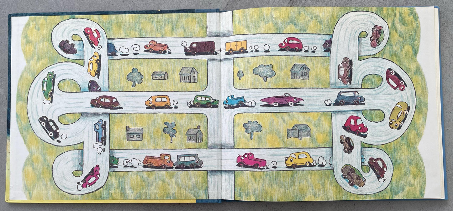 The Two Cars by Ingri & Edgar Parin d'Aulaire