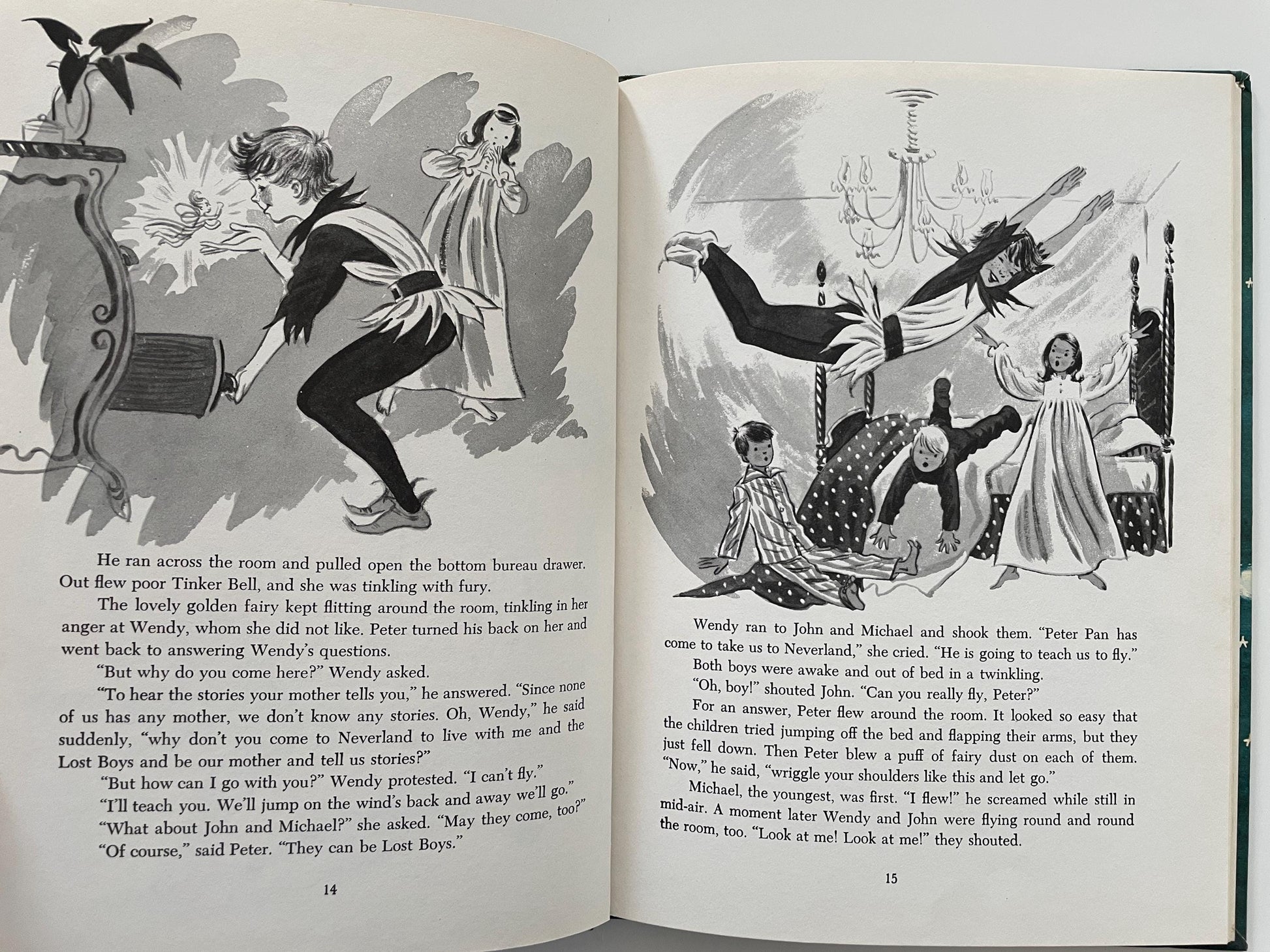 Peter Pan, illustrated by Ruth Wood & adapted by Phoebe Wilson