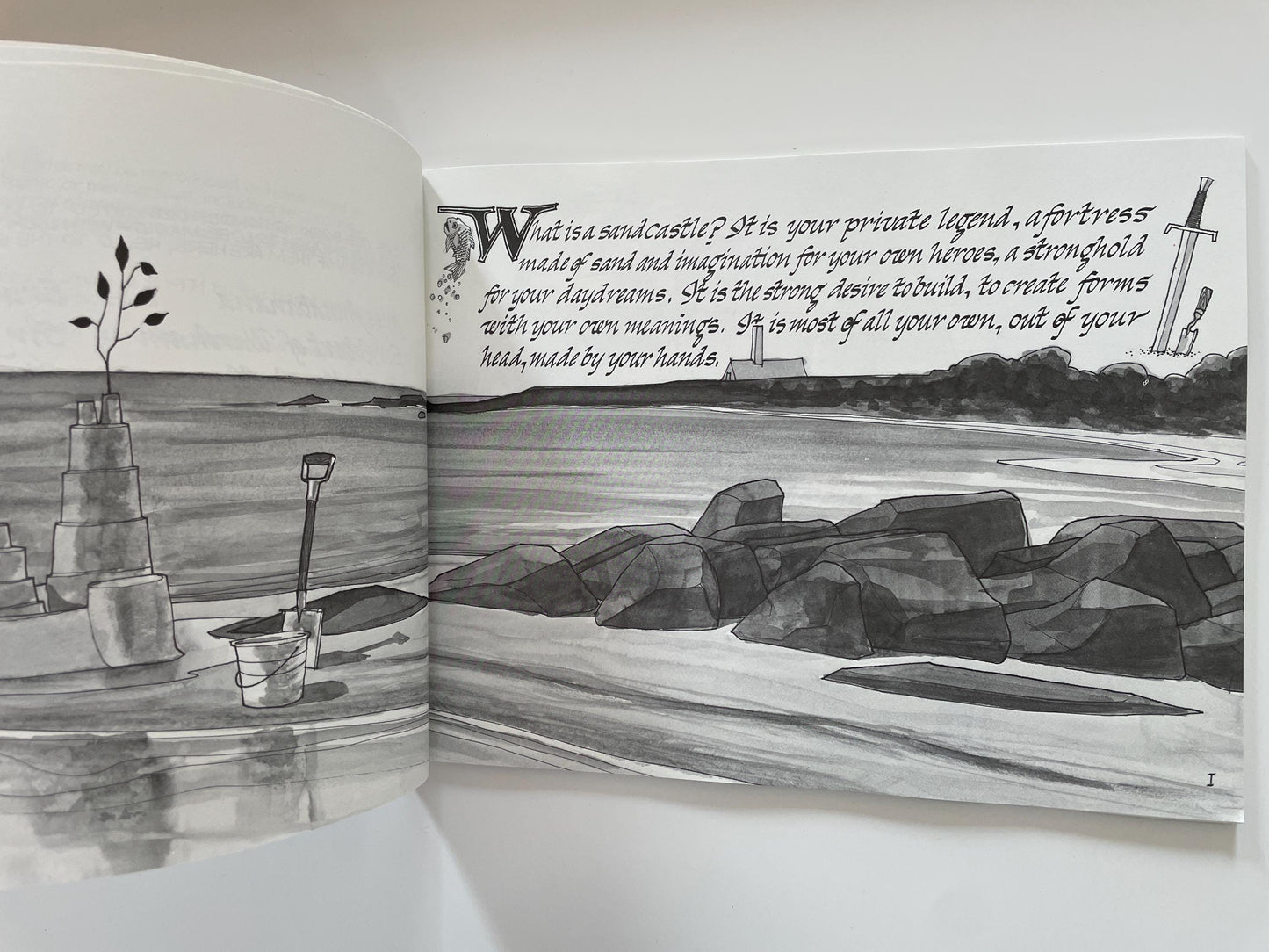 The Art and Industry of Sandcastles, illustrated by Jan Adkins