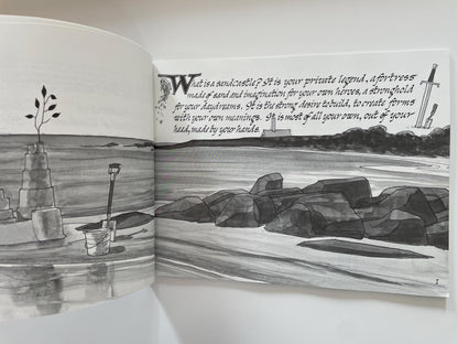 The Art and Industry of Sandcastles, illustrated by Jan Adkins