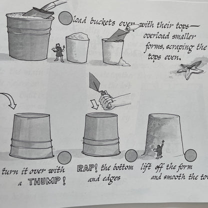 The Art and Industry of Sandcastles, illustrated by Jan Adkins