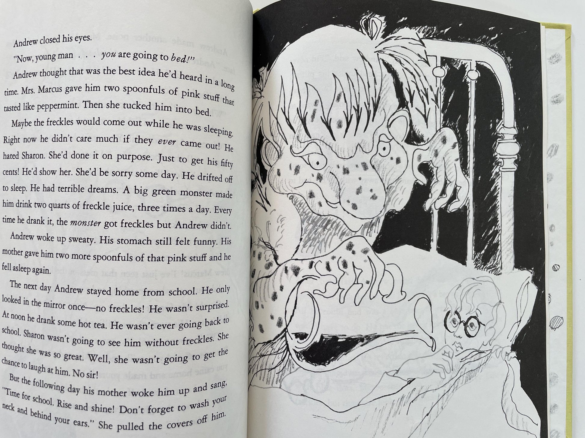 Freckle Juice by Judy Blume, illustrated by Sonia O. Lisker