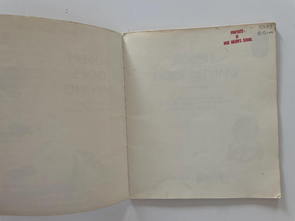 RARE Robert Goes Driving by Karin Nyman, illustrated by Ylva Kallstrom