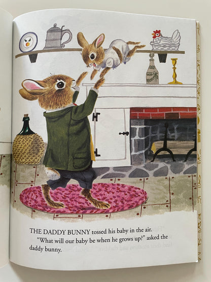 Little Golden Book Bunny Books Bundle! Richard Scarry's The Bunny Book + Little Cottontail + Bunny's New Shoes