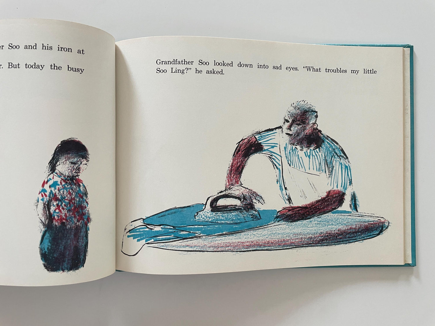 RARE Taro Yashima! Soo Ling Finds a Way by June Behrens, illustrated by Taro Yashima