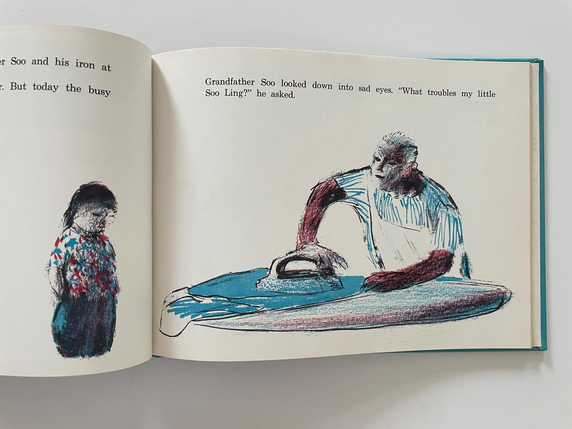 RARE Taro Yashima! Soo Ling Finds a Way by June Behrens, illustrated by Taro Yashima