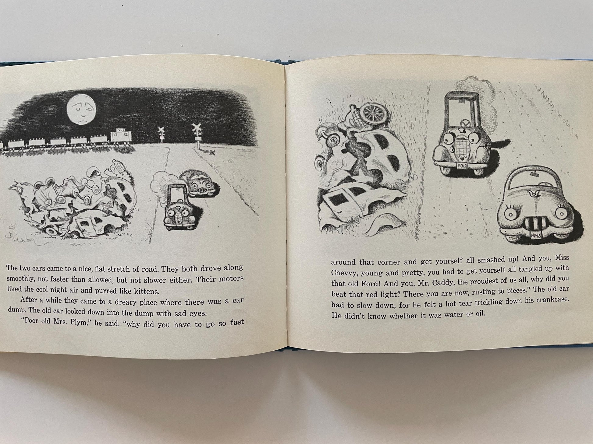 The Two Cars by Ingri & Edgar Parin d'Aulaire