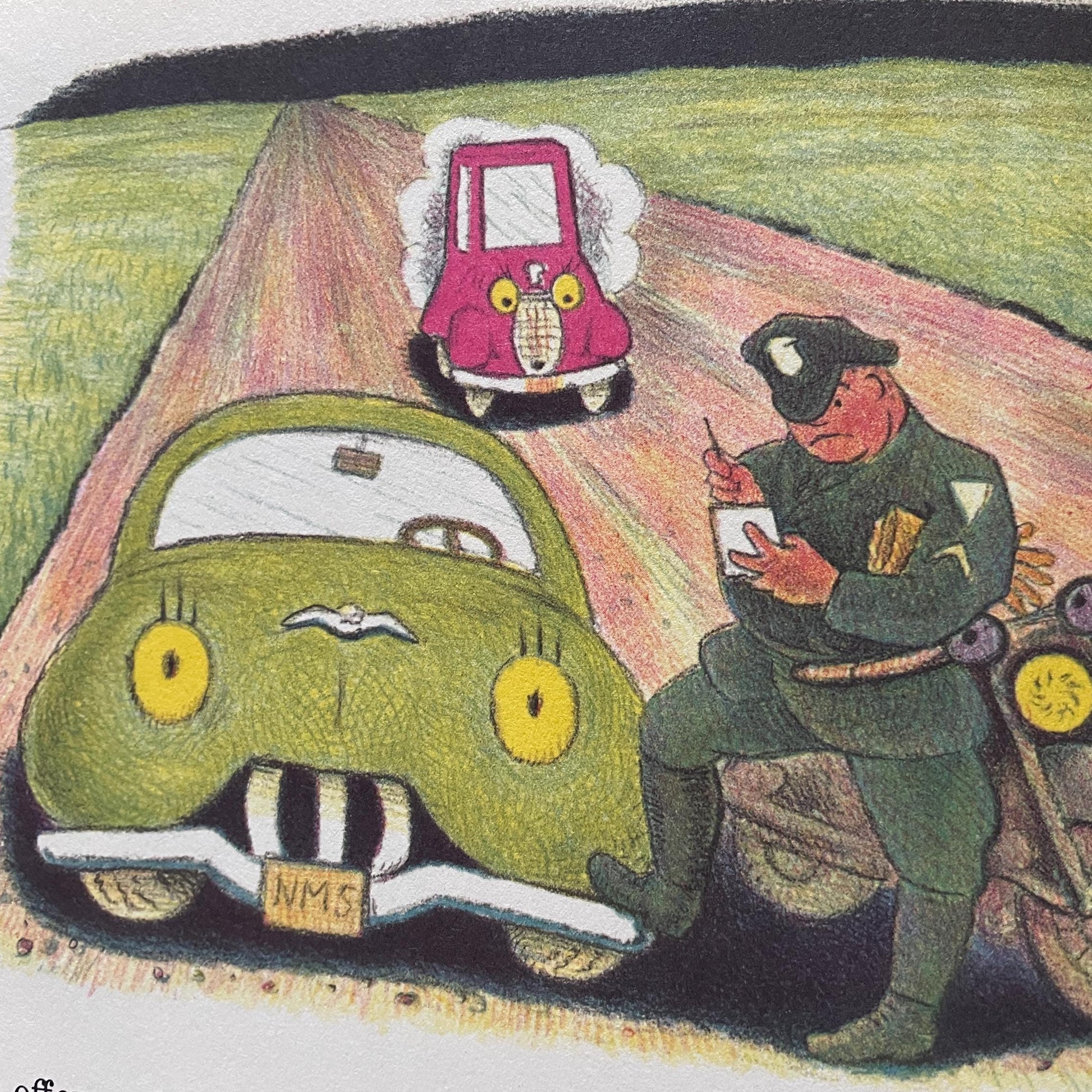 The Two Cars by Ingri & Edgar Parin d'Aulaire