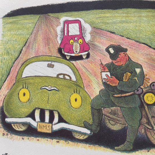 The Two Cars by Ingri & Edgar Parin d'Aulaire