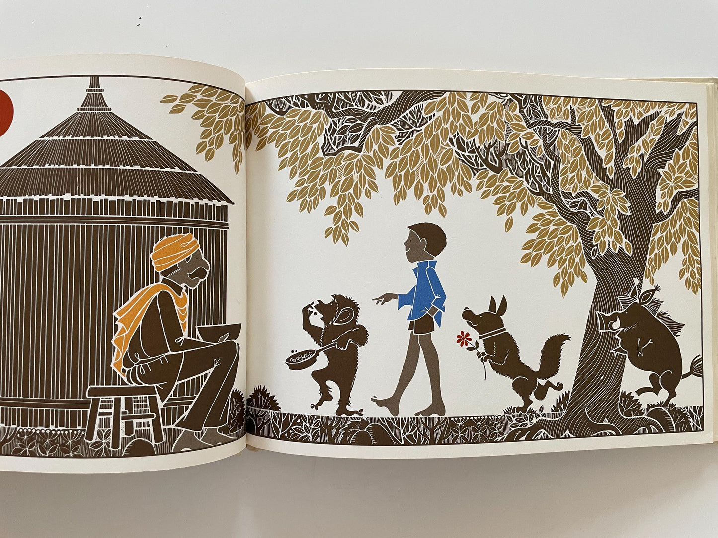 And the Jackal Played the Masinko by Marjorie Hopkins, illustrated by Olivia H. H. Cole