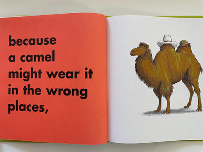 Animals should definitely not wear clothing by Judi Barrett, illustrations by Ron Barrett