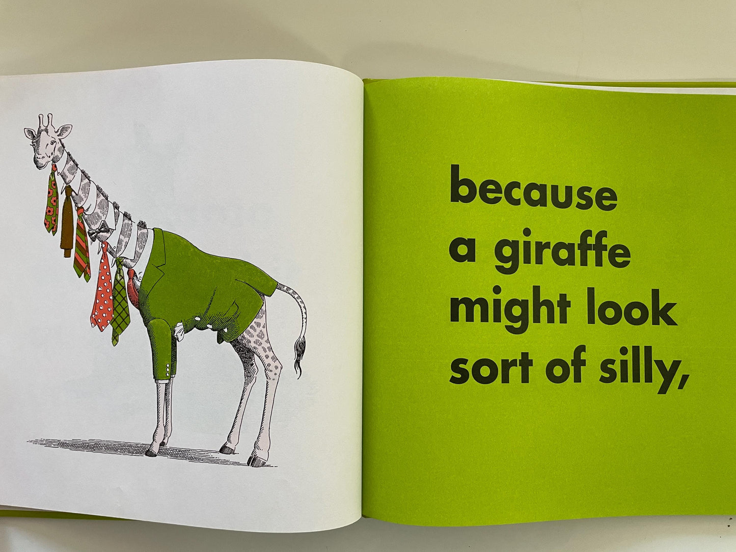 Animals should definitely not wear clothing by Judi Barrett, illustrations by Ron Barrett