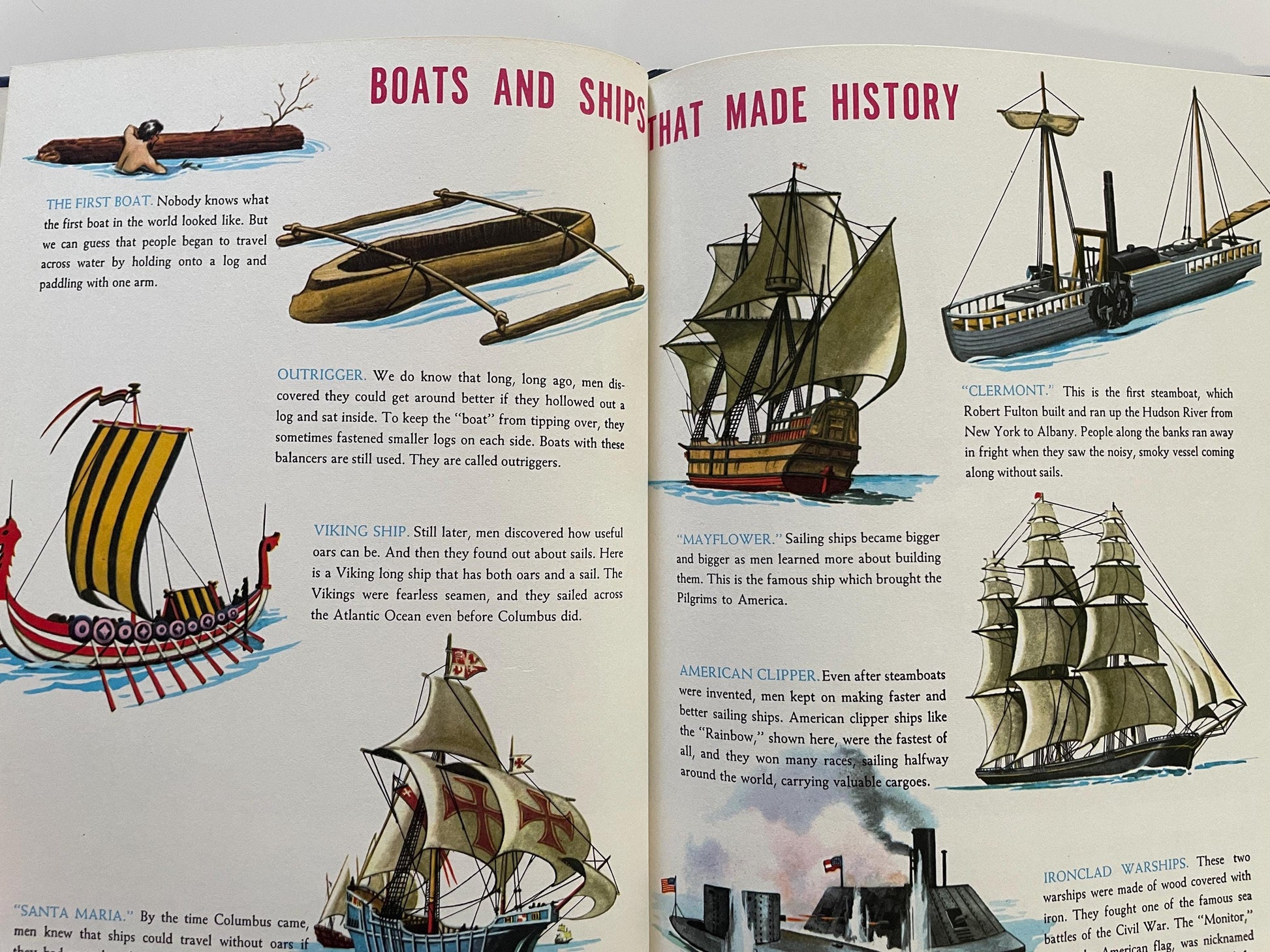 The Big Book of Real Boats and Ships by George J. Saffo