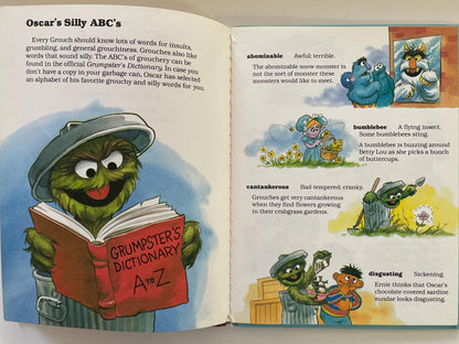 Sesame Street Oscar's Silly ABC's by Michaela Muntean, illustrations by Tom Brannon