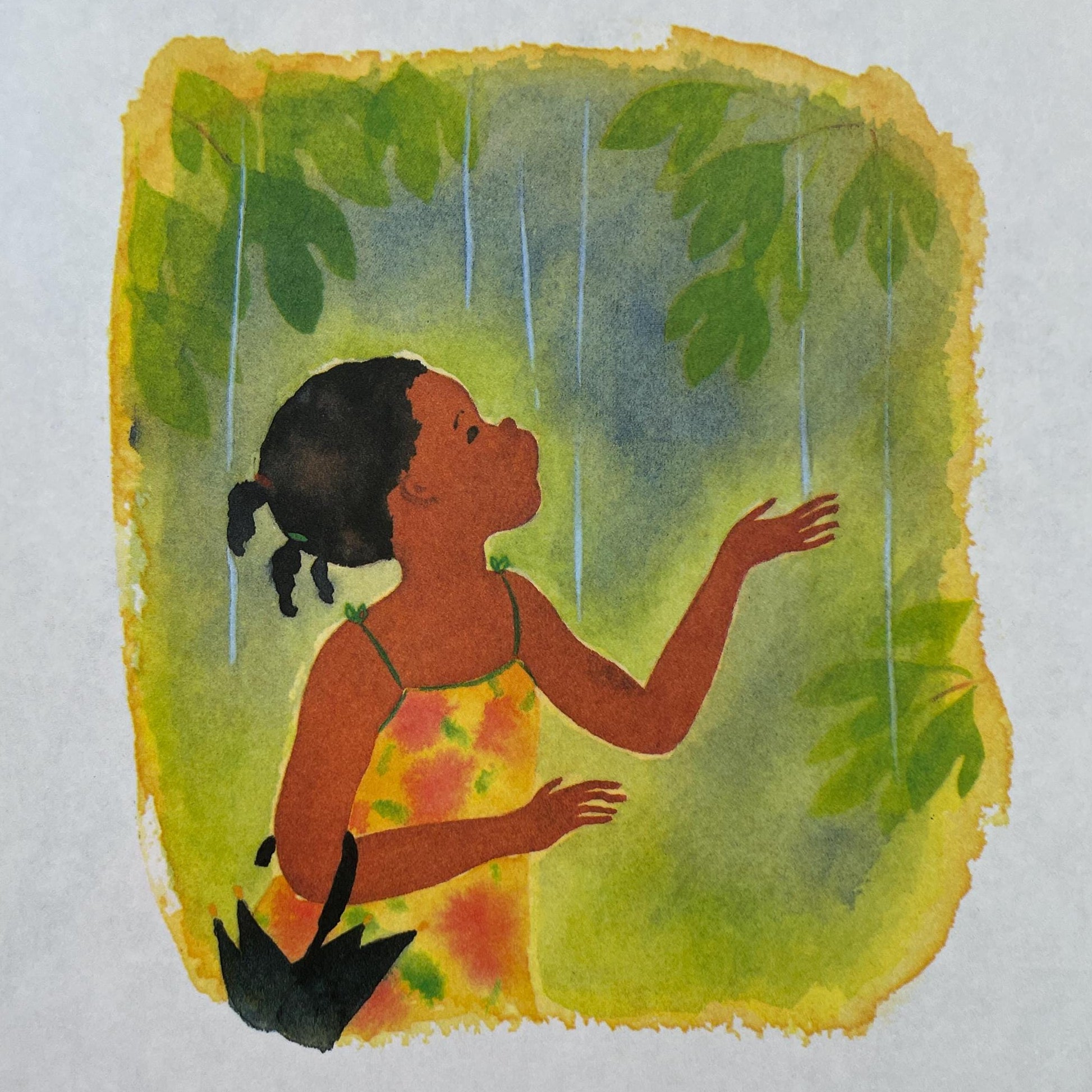 Rain Talk by Mary Serfozo, illustrated by Keiko Narahashi