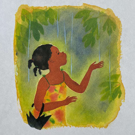 Rain Talk by Mary Serfozo, illustrated by Keiko Narahashi
