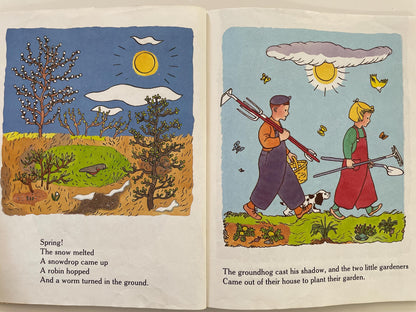 Two Little Gardeners by Margaret Wise Brown and Edith Thacher Hurd, illustrated by Gertrude Elliot