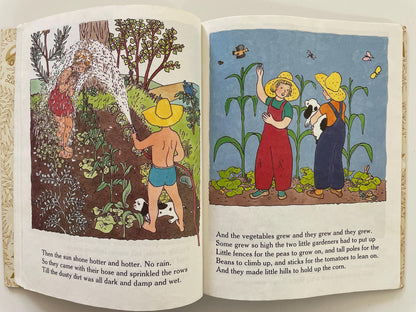 Two Little Gardeners by Margaret Wise Brown and Edith Thacher Hurd, illustrated by Gertrude Elliot