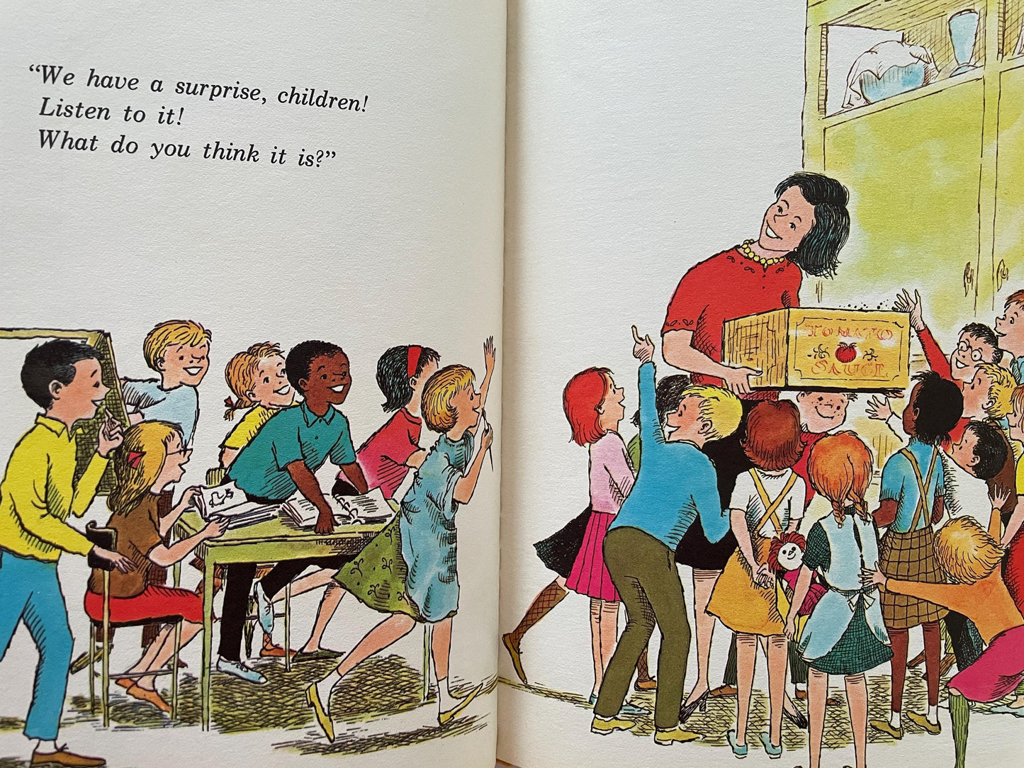 Surprise! Surprise! Guess What's Inside, illustrated by Kelly Oechsli