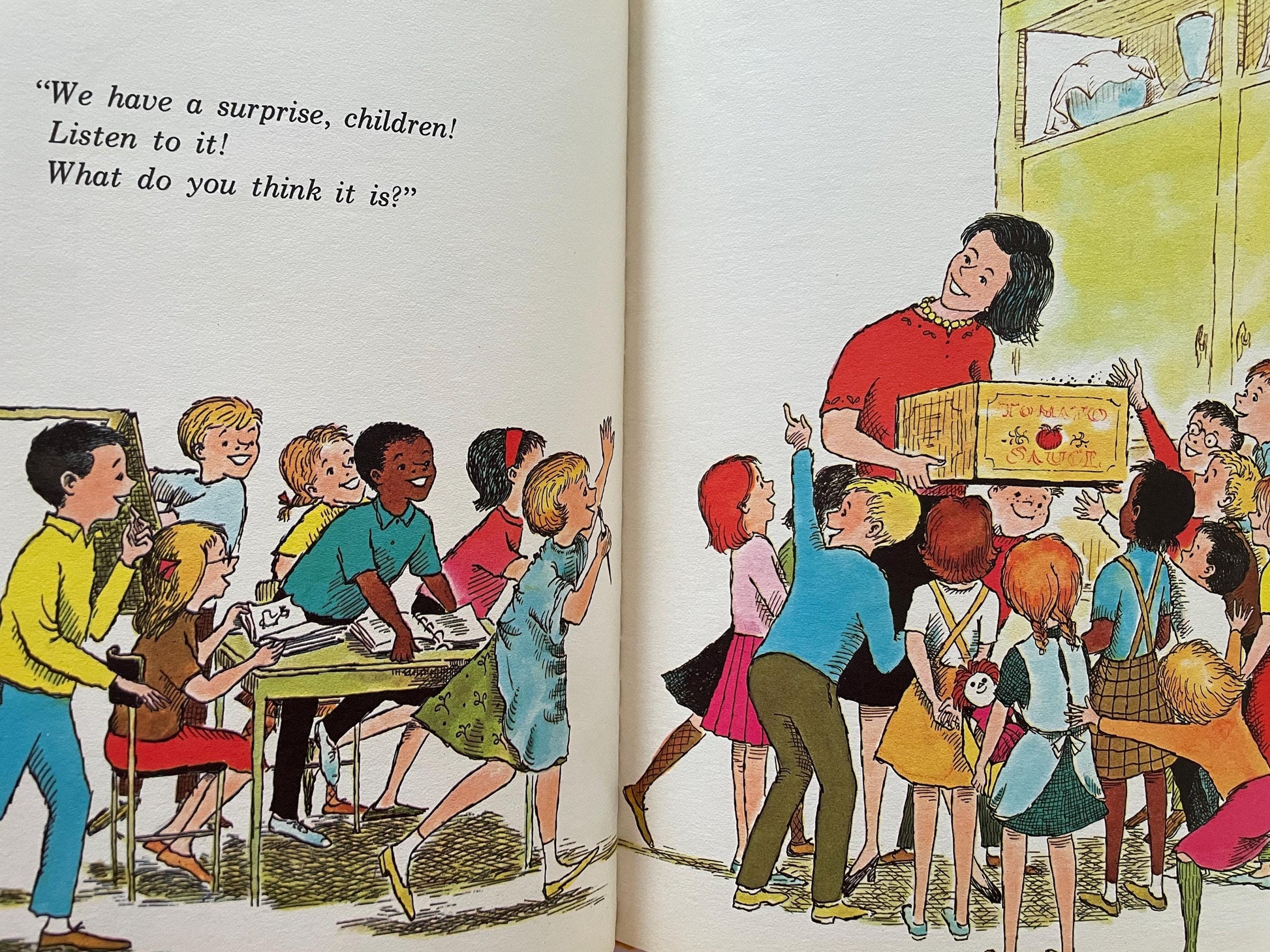 Surprise! Surprise! Guess What's Inside, illustrated by Kelly Oechsli